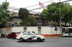 中国、米国人2人の帰国許可　18年から出国認めず