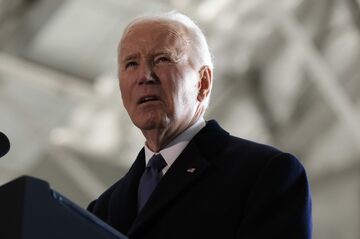 バイデン前大統領、進行性の前立腺がん