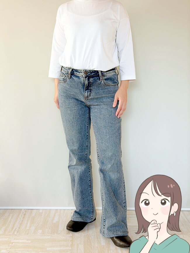「誰でもスタイルよく見える」GUの“2990円パンツ”シルエットが天才です！「脚長効果がすごい」「痩せた？と言われる」