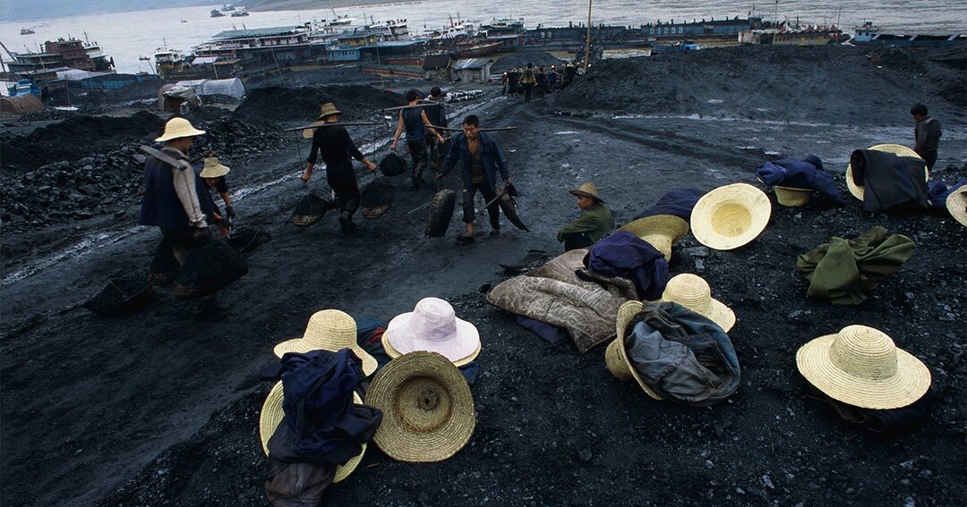 石炭の採掘