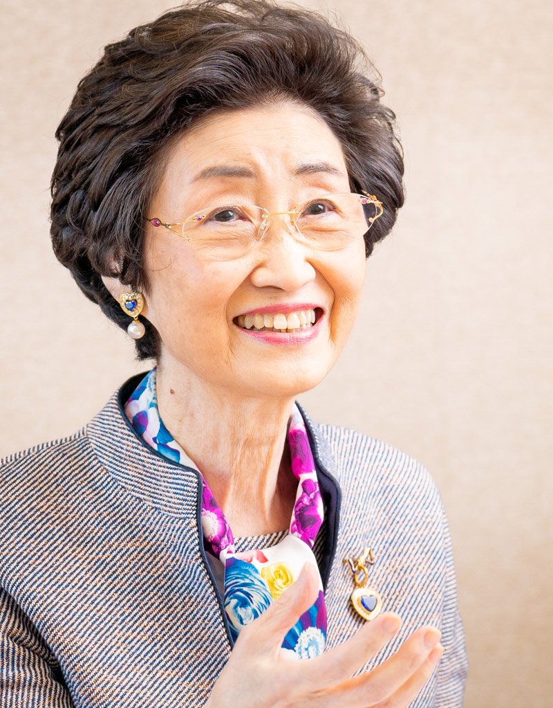 菅沼安嬉子・慶應連合三田会会長