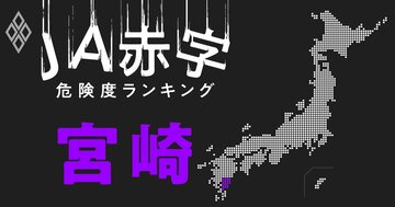 【宮崎】JA赤字危険度ランキング、13農協中3農協が赤字転落