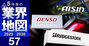 デンソー、アイシン、ブリヂストン…EVシフト停滞で5年後の自動車部品セクターはどうなる？領域拡大で躍進する意外な企業も！