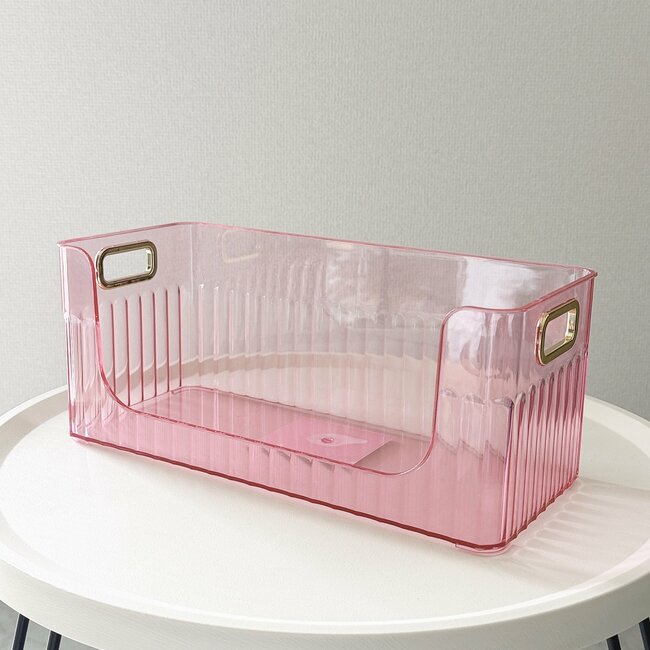 フランフランに売ってそう！ダイソー姉妹店の「高級感たっぷり収納」冷蔵庫がスッキリ片付きます！