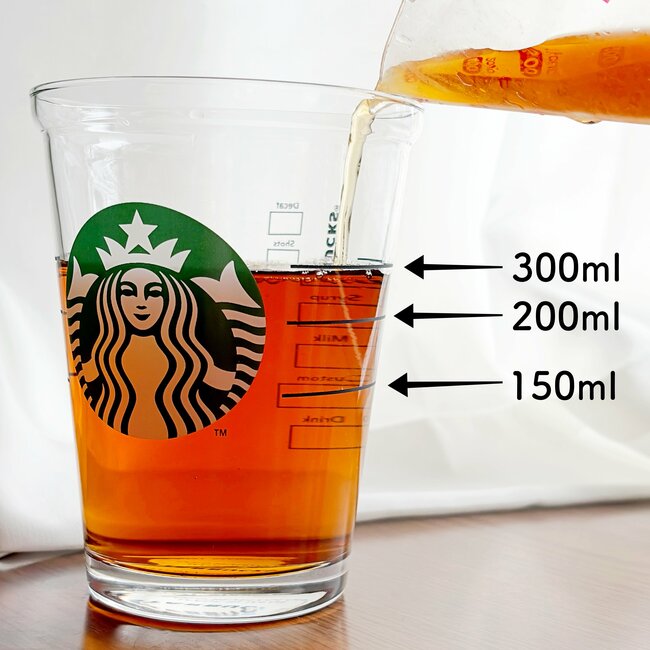 「欲しかったやつ」スタバの“お店のカップみたいなグラス”が可愛すぎます！「やっと買えた」「家でスタバ気分」