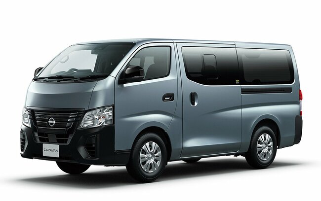 日産キャラバンの2025年8月改良モデル（広報写真）
