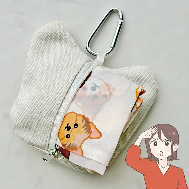 「2軒まわって買えました」3COINSの大人気“もこもこエコバッグ”再入荷されて嬉しすぎる！「並んで買ってきた」「ラスイチだった」《購入レビュー》
