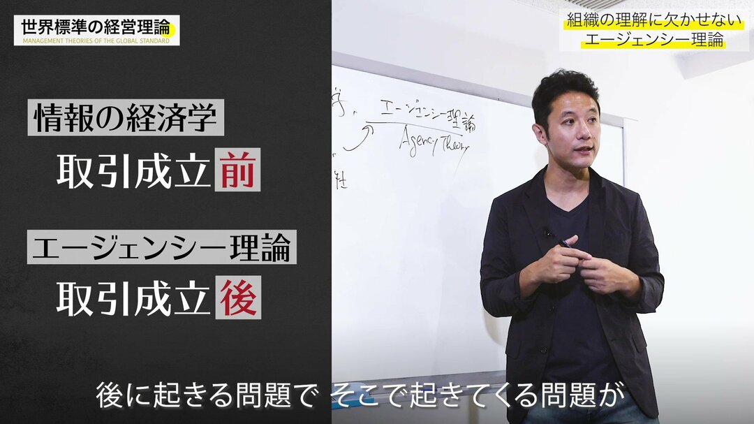 【入山章栄・解説動画】エージェンシー理論