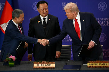 トランプ氏、東南アジア4カ国と貿易協定や枠組みで合意