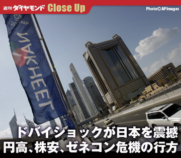 ドバイショックが日本を震撼円高、株安、ゼネコン危機の行方