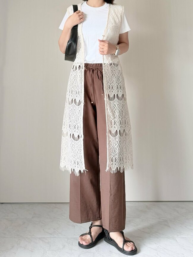 【しまむら】サッと羽織るだけでカワイイ!1419円の「華やかアイテム」コーデの主役になるオシャレさ《購入レビュー》