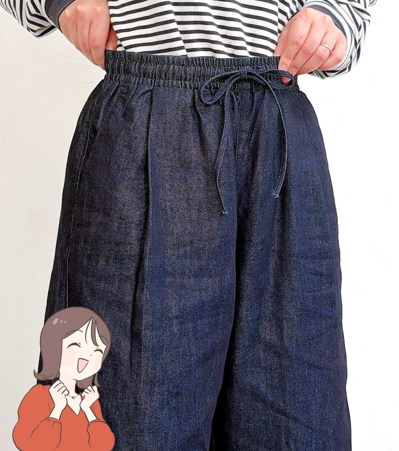 「こういうパンツ求めてた」「毎日はきたい」GUの“涼しげワイドパンツ”が理想的すぎる！「ぽわっとしててかわいい！」【購入レビュー】