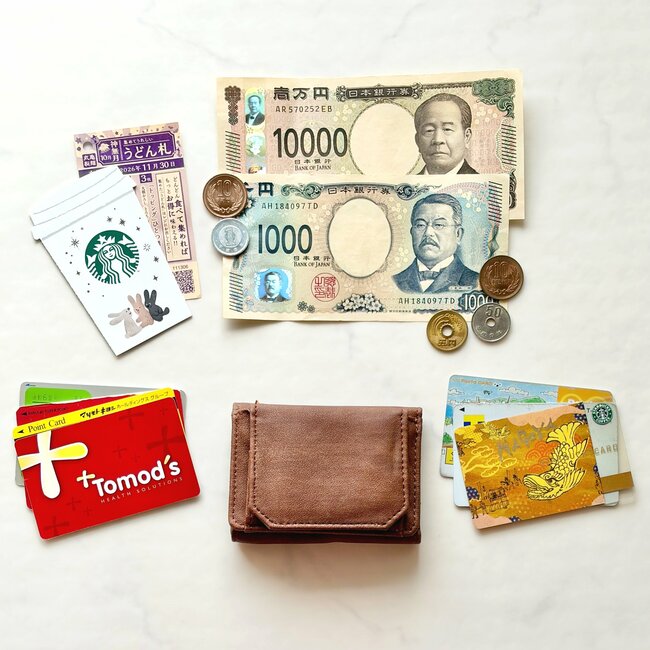 小銭が取り出しやすくて感動…！ダイソー姉妹店の「ミニ財布」ガバッと開くから、レジでの会計がスムーズになった！《購入レビュー》
