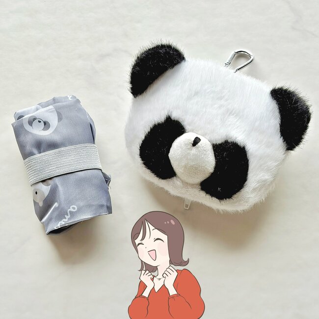 可愛すぎて毎日持ち歩きたい！3COINSの“ぬいぐるみになるエコバッグ”1泊分の荷物が入って実用的！「とても可愛いです」「旅行のお土産入れに使えます」《購入レビュー》