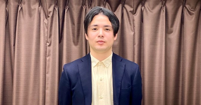 somewhere代表取締役の甚田翔也氏 Photo by Katsuhiro Honda