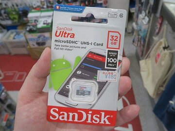 最大読込100MB/秒とアップしたSanDisk UltraシリーズのmicroSDカードの新バージョン