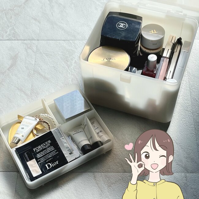 薬がたっぷり入って便利！3COINSの“オシャレ大容量ボックス”何個も欲しくなる優秀さです！「透け感がカワイイ」「たくさん入ります」