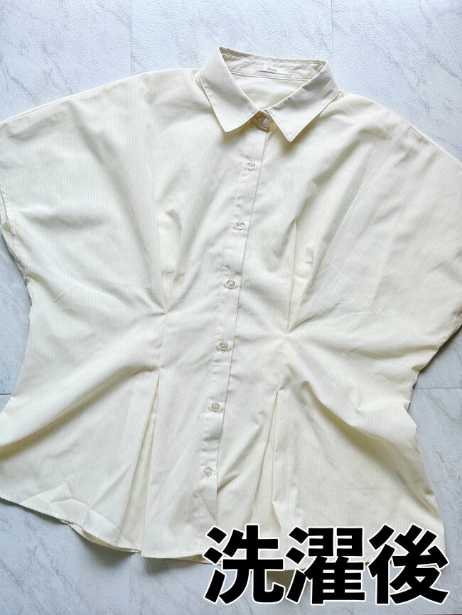 【しまむら】後ろ姿までカワイイ！1639円の「おしりまでカバーできるトップス」ウエストがキュッと細く見える！《購入レビュー》