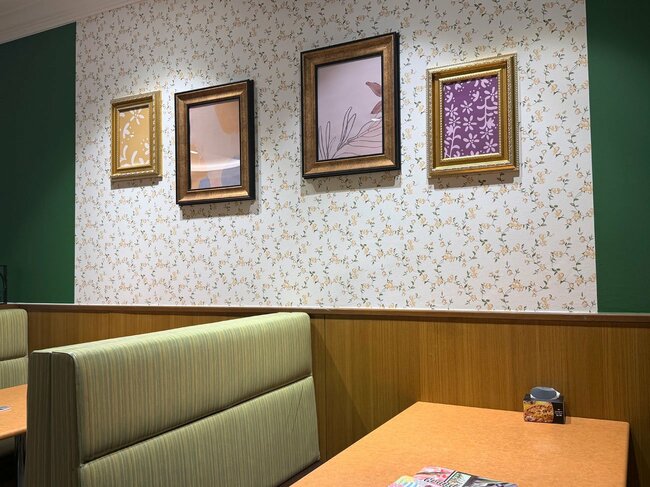 店内は日本とあまり変わらない
