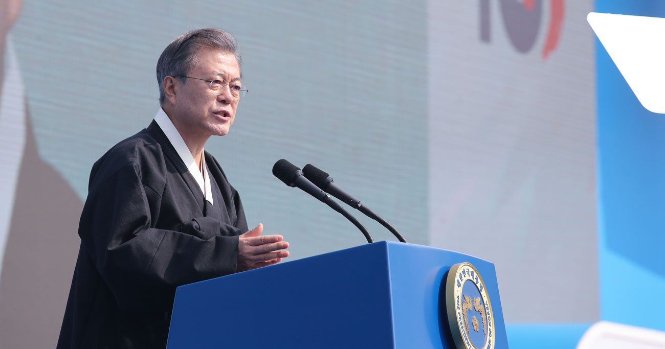文在寅大統領