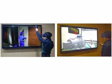 日立、エンジニア向けVR教育システムを開発