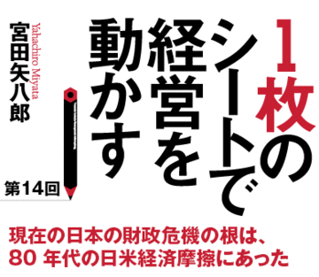 現在の日本の財政危機の根は、80年代の日米経済摩擦にあった