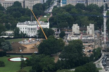 ホワイトハウス宴会場、建設継続へ　最高裁の審理中