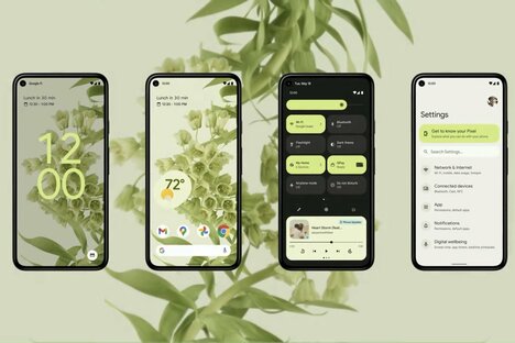 グーグルがAndroid 12発表、新デザイン「Material You」で見た目のアレンジなど大幅強化