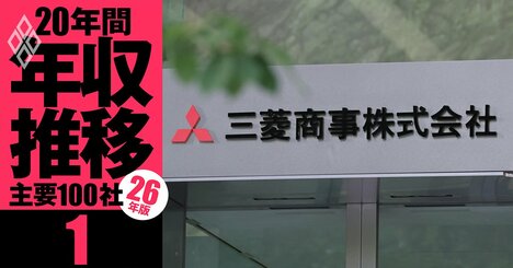 【三菱商事】年収の浮沈で「損をした世代」は？現在35歳の若手が勝ち組、割を食った負け組はどの世代か《20年間の年収推移を5世代別に独自試算・2026年版》