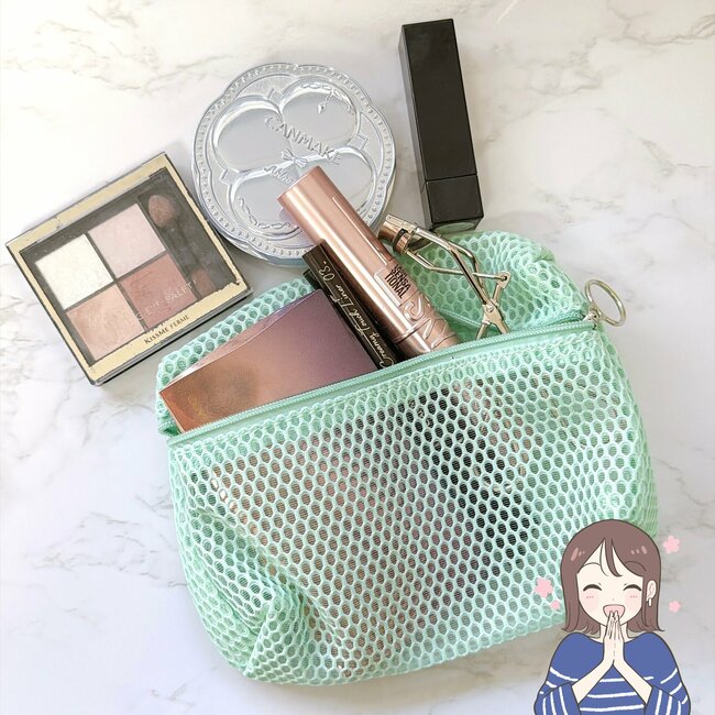 お薬が200錠も入った!セリアで見つけた「無印良品みたいなポーチ」可愛くて全色まとめ買いしちゃった!《購入レビュー》
