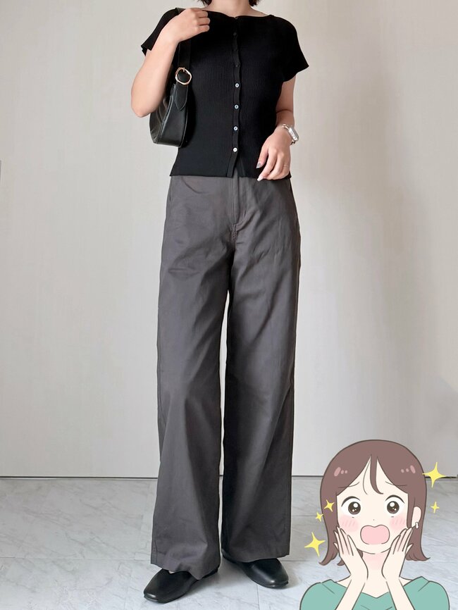 着心地の良さに感動!無印良品の「美脚ワイドパンツ」下半身をまるっとカバーできて優秀!《購入レビュー》