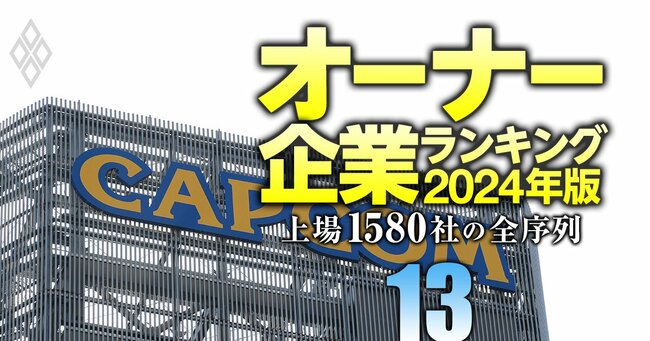 オーナー企業ランキング2024年版 上場1580社の全序列＃13