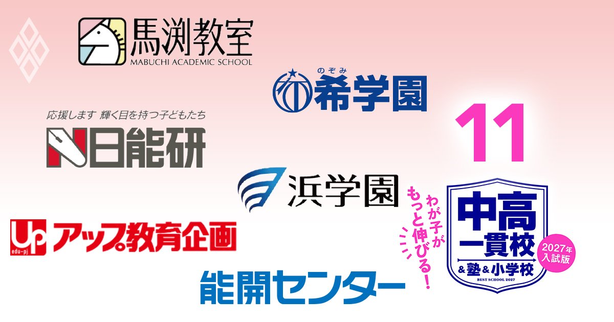 わが子がもっと伸びる！ 中高一貫校＆塾＆小学校【2027年入試版】＃11