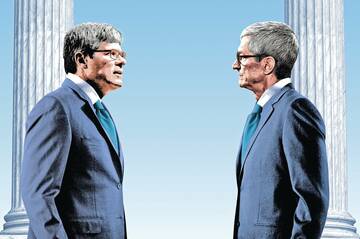 アップル対クアルコム、亀裂深めた両CEOの確執