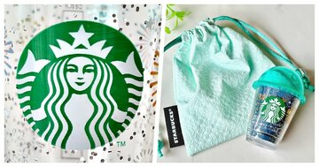 【スタバ】「つい買っちゃった」「花火柄かわいい」夏限定の“夜空みたいなミニカップ＆ポーチ”ドリンク券付きで嬉しすぎる！《購入レビュー》