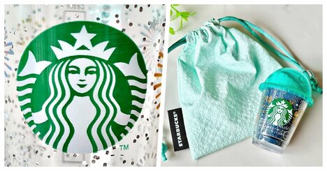 【スタバ】「つい買っちゃった」「花火柄かわいい」夏限定の“夜空みたいなミニカップ＆ポーチ”ドリンク券付きで嬉しすぎる！《購入レビュー》