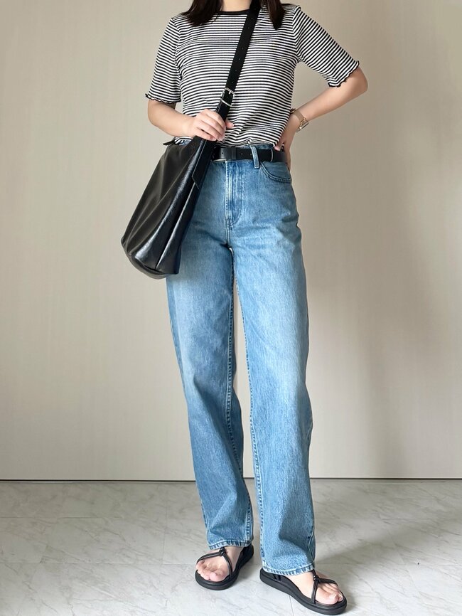 二の腕カバーの天才かも…！しまむらの「1089円トップス」がオンオフ着回せて何枚も欲しくなる！