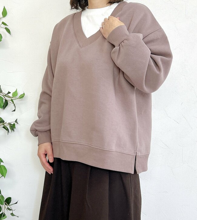 「1枚でもあったかくて着やすい」ハニーズの“ぽかぽかトップス”ゆったり着られて体型カバーもバッチリです！「別のカラーも欲しくなりました！」「体の線を拾わないからスッキリ見える」