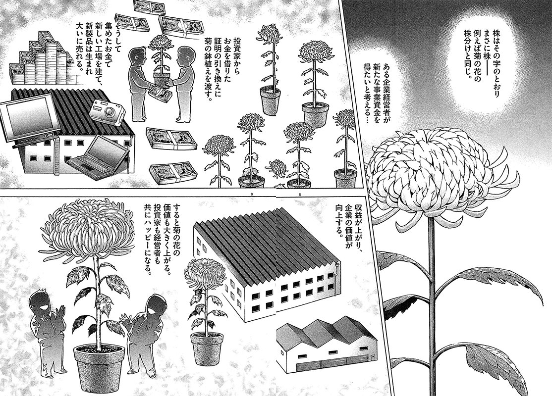 漫画マネーの拳 5巻P192、193