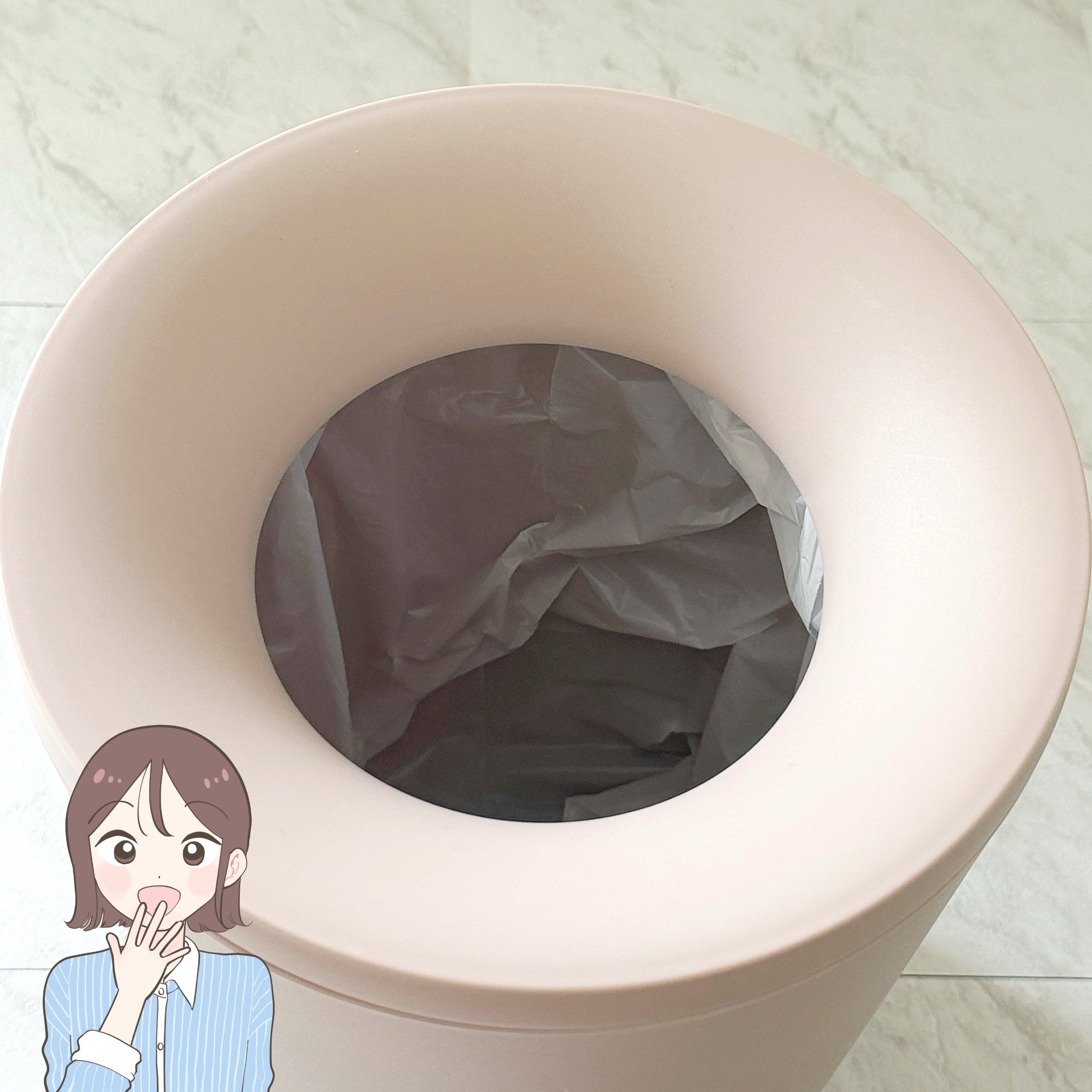 「全色購入しました」「ゴミ箱に見えない」ケユカの“生活感を隠せるゴミ箱”が家中で大活躍!「形、大きさ、使い勝手、全てパーフェクト」《購入レビュー》
