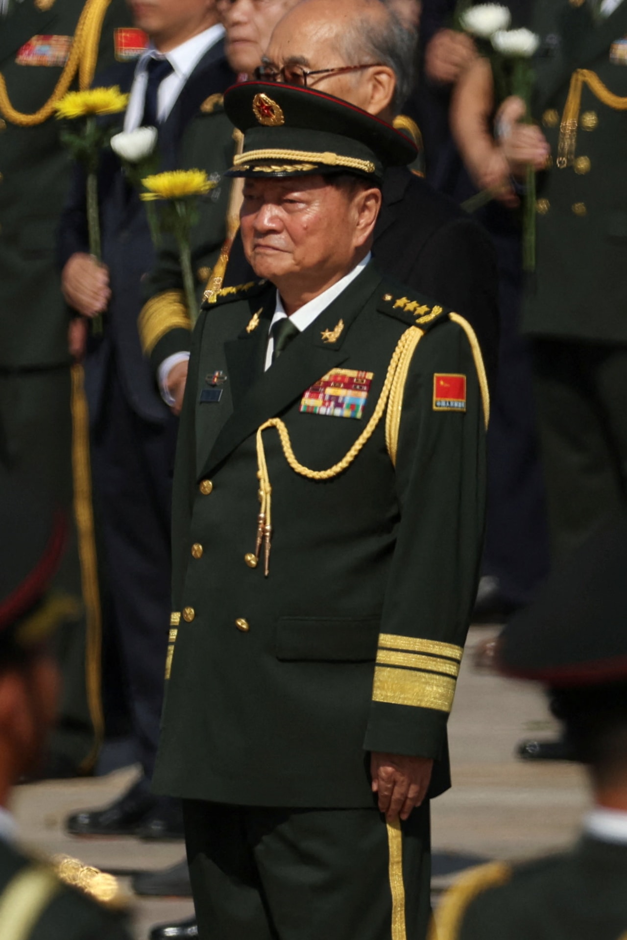 本物現品　現用中国海軍制服徽章類　3点セット 中国軍制服組トップ、核機密を米に漏えいの疑い | The Wall Street
