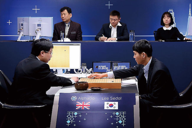 人間の世界チャンピオンを破ったAlphaGo。