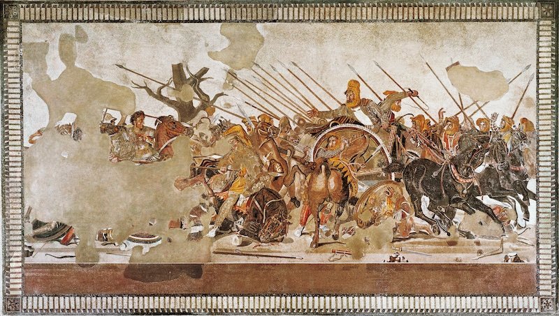 写真:イッソスの戦い