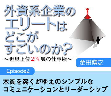 Episode2　本質を突くがゆえのシンプルなコミュニケーションとリーダーシップ