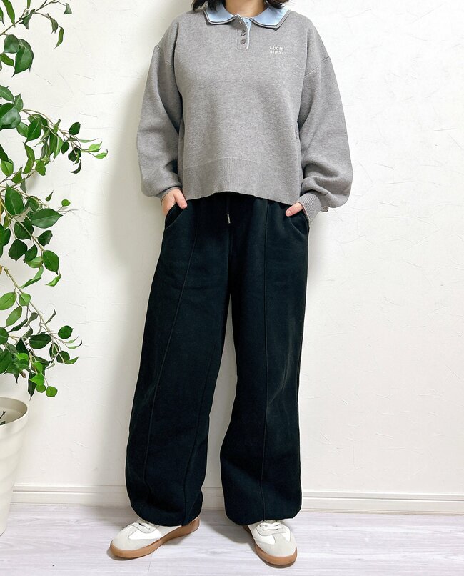 出会った瞬間、確保した…！しまむらの「もっちりニット」が楽ちんでオシャレ！上質感たっぷりで1969円はコスパ抜群