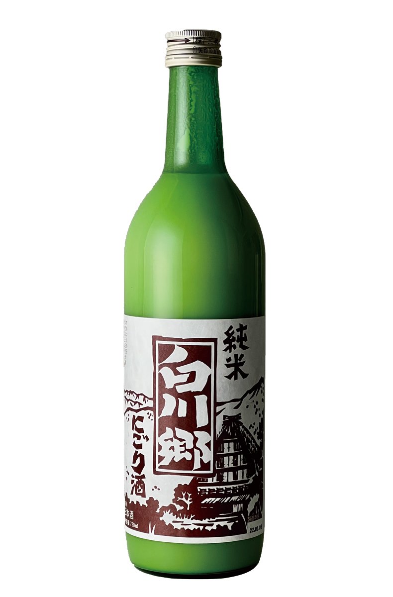 休日限定 超濃厚 珍しい純米のにごり酒 白川郷 純米 にごり酒 1800ml 4 materialworldblog.com