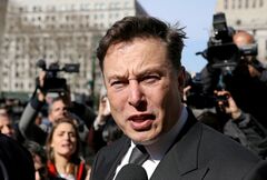 マスク氏、ツイッター買収の資金確保にめど