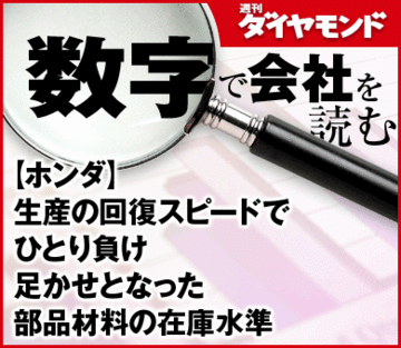 【ホンダ】生産の回復スピードでひとり負け足かせとなった部品材料の在庫水準