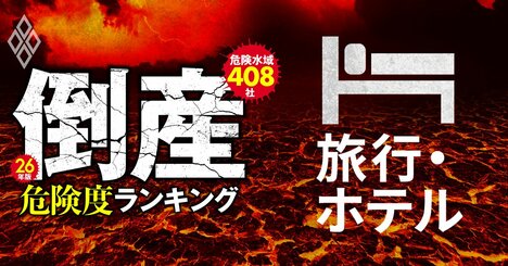 【旅行・ホテル7社】倒産危険度ランキング2026最新版！5位ワシントンホテル、4位エイチ・アイ・エス、1位は？