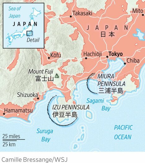 伊豆山腹のシンプルな住宅、建築プロセスは複雑